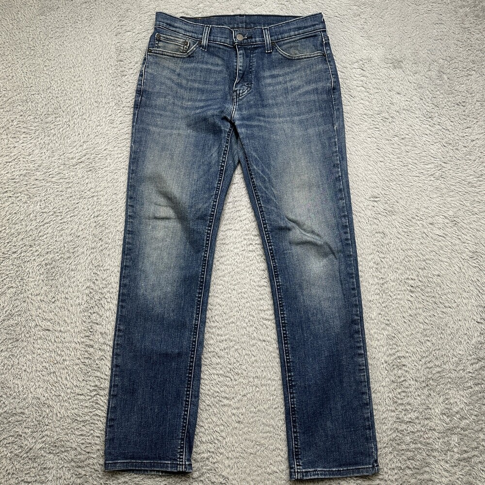 Levis 541 Jeans Mens 30x32 Blue Straight Stretch Fade